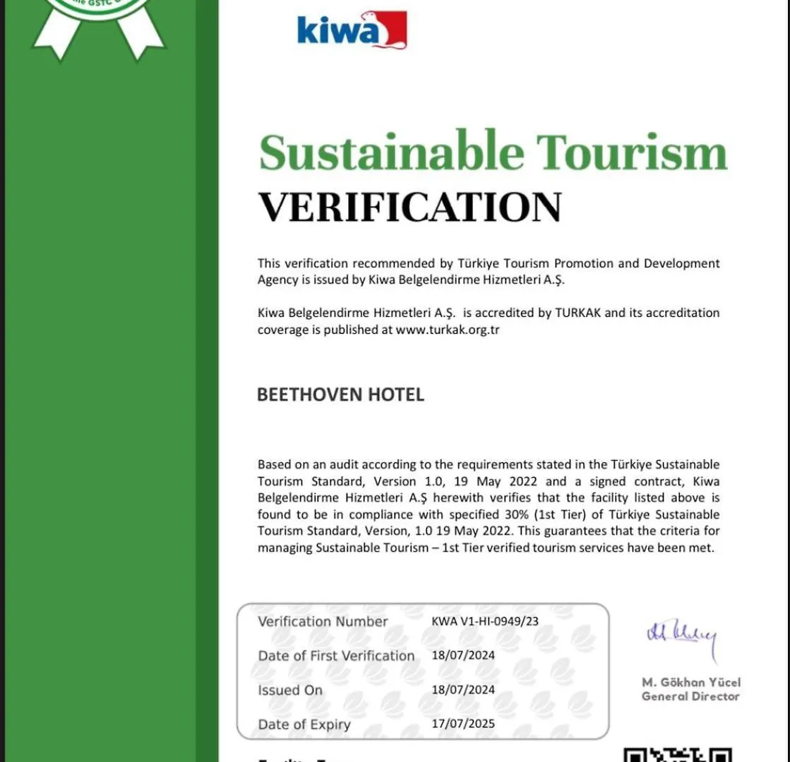 Beethoven Hotel - Special Category Istanbul